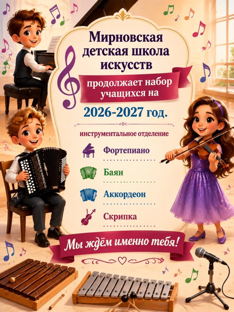 Продолжаем набор в 1 класс на 2026/2027 уч.год